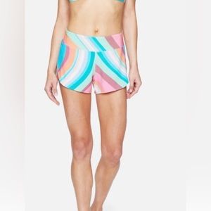 NWT Women's Hurley X Moore Aloha Retro Wave 2.5" Soft Waist Boardshort